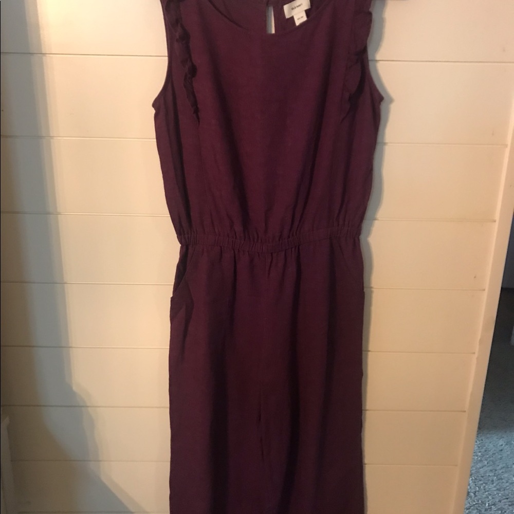 Old navy girls cropped jumpsuit